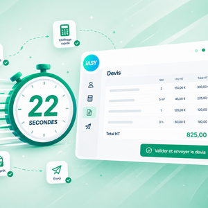 22 secondes pour un devis : le défi Iasy